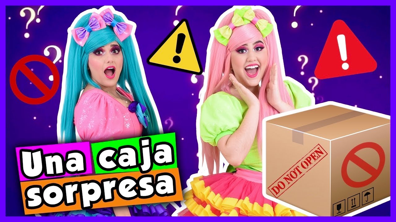 CAJA SORPRESA MISTERIOSA / SHOW PIEDRA PAPEL O TIJERA / MINDY Y MOLY SE ASUSTAN / METICHES