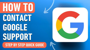 How to Contact Google Support (Easy Tutorial)