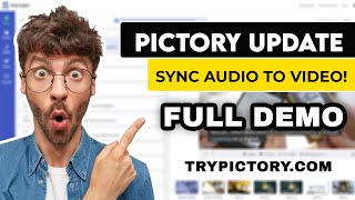 Autosync Voice-Over To ENTIRE Video | Pictory Update [DEMO] screenshot 4