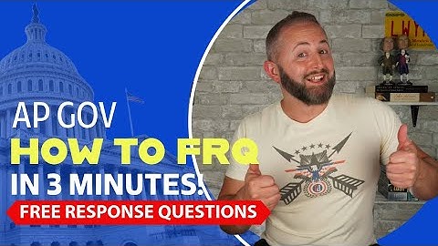 How to FRQ | AP Gov