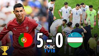 CR7 SHOW! Ronaldo's Brace Powers Portugal To Huge Victory | POR 5 - 0 UZB | FIFA World Cup | N18G