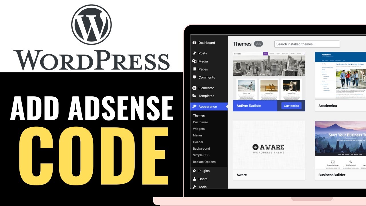 How To Add Adsense Code In Wordpress Header (Beginner Guide)