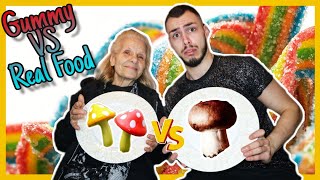 Gummy VS Real Food | Tsede The Real