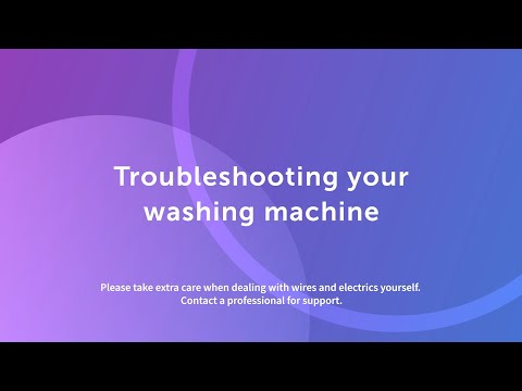 Most common washing machine problems