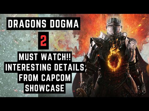 Dragons dogma Capcom Showcase Must Watch Interesting Details