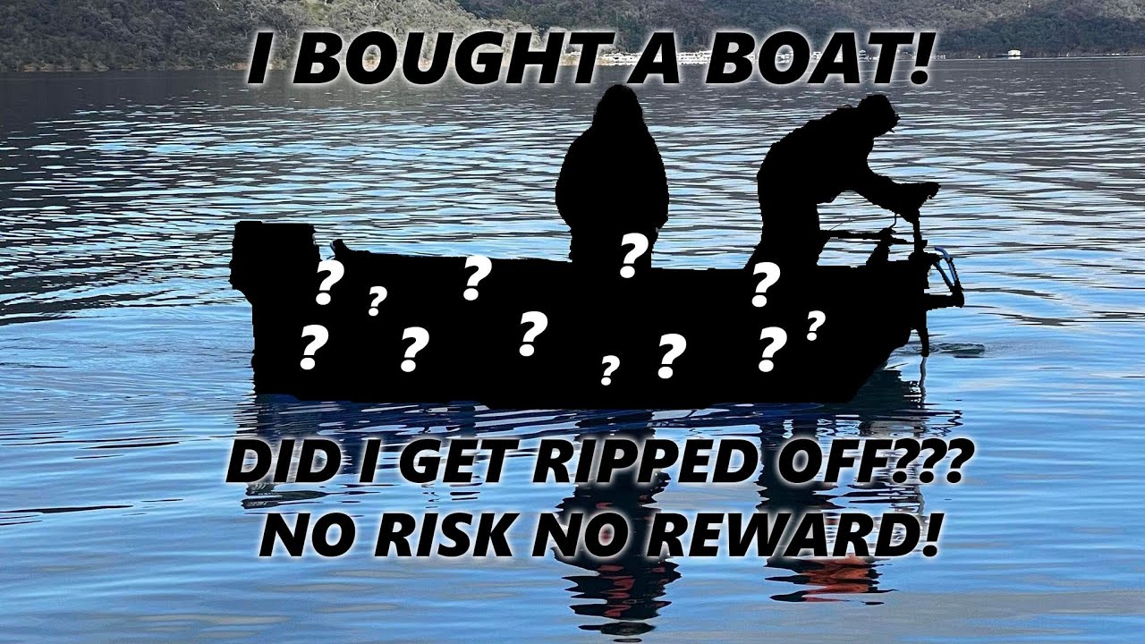 I BOUGHT MY FIRST EVER BOAT! STEAL OR DEAL? Boat Review And New Name! # ...