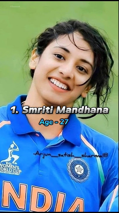 Top 10 Most Beautiful Women's Cricketer In India 🇮🇳💜 #shorts #beautiful #cricketer #thereeo