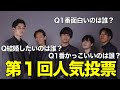 【大波乱】第１回人気投票したら盛り上がりすぎて大喧嘩！