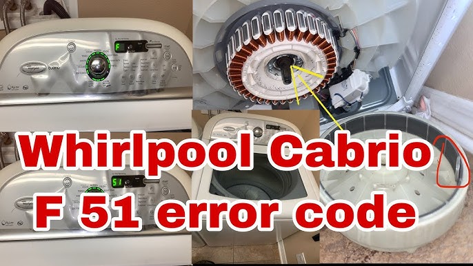 Whirlpool Cabrio Washer Error Codes Explained, 59% OFF