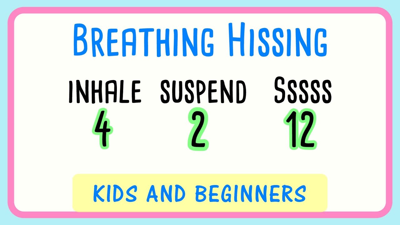 😮‍💨Breathing Hissing Exercise for Singers - 12 Seconds