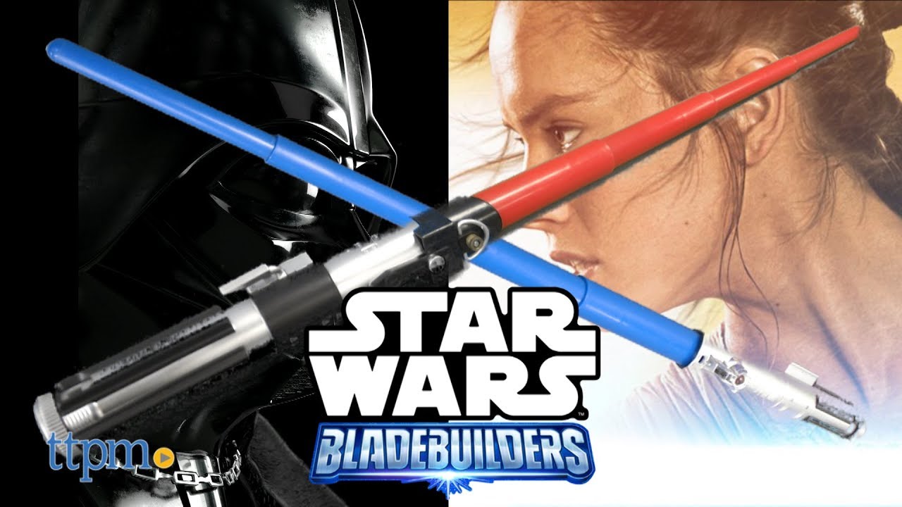 Star Wars The Last Jedi Rey Electronic Light Saber Blade Builders for sale online 