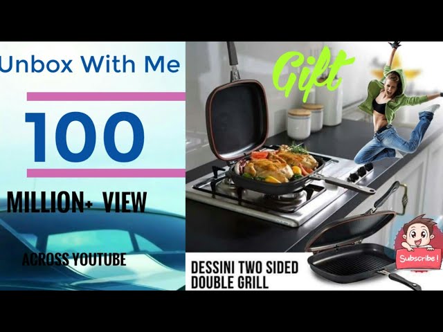 A day in the life/Unbox with me/BBQ Double sided Grill Pan/Kitchenware  Review/ 