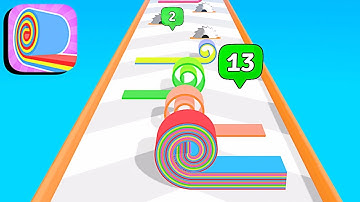 Roll Layers ​- All Levels Gameplay Android,ios (Levels 34-36)