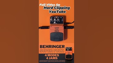Behringer Super Fuzz #guitarpedals #behringer