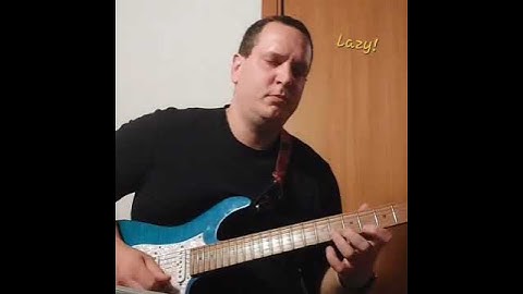 Deep Purple-Lazy 1st guitar solo cover 🔥  #deeppurplecover #lazy #ritchieblackmore