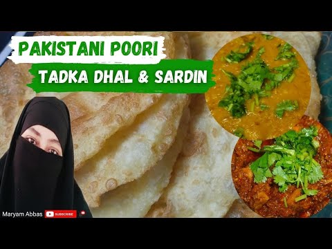 Making Pakistani Poori / Buat Roti Puri Pakistan Style - YouTube