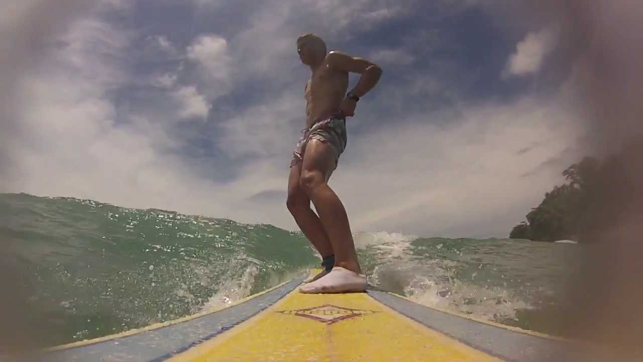 GoPro Surfing at a Costa Rica point break (Pan Dulce) GoPro Surfing at a Costa Rica point break (Pan Dulce)
