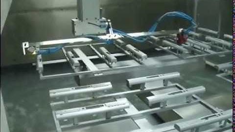 5 Axis Spray Painting Machine with 4 Support Trays Automatic Coating