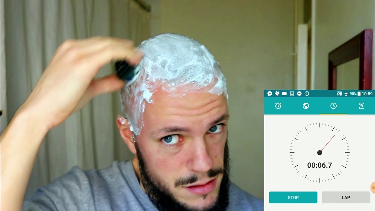 Aaron Tests The OmniShaver! Results? FAST Way To Shave! YouTube