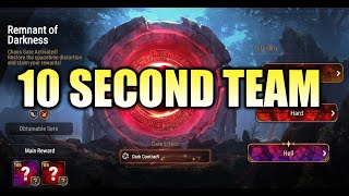 (actual) FASTEST OTHERWORLD BREACH One Shot Team HELL Difficulty - Epic Seven