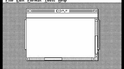 Atari 8-bit GUI Scrollbars