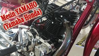 Modifikasi C70 Mesin YAMAHO ( YAMAHA HONDA) Karya Anak Kampung