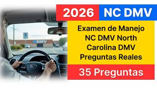 NC DMV Driving Test 2026 | North Carolina DMV 35 Real Questions Explained