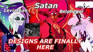 The 7 Deadly Sins : Satan, Levithan & Belphegor design, mythology reshaped, Happy Stolas ?