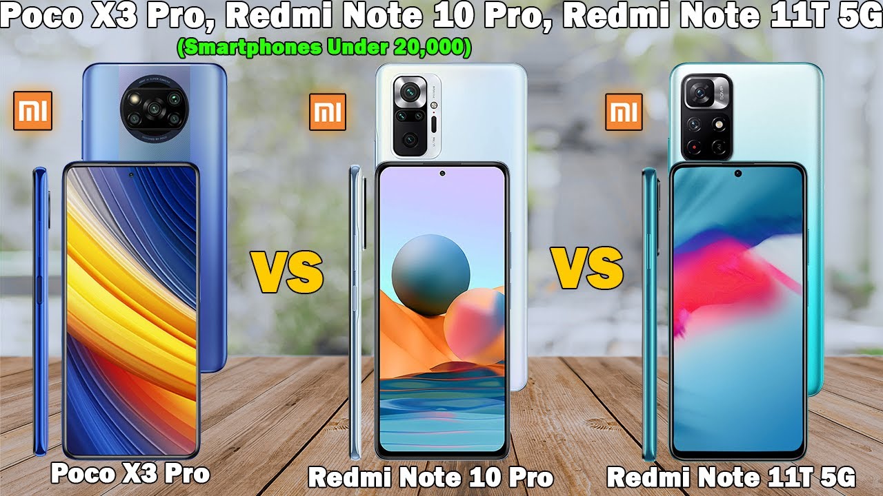 Poco X3 Pro Vs Redmi Note 10pro