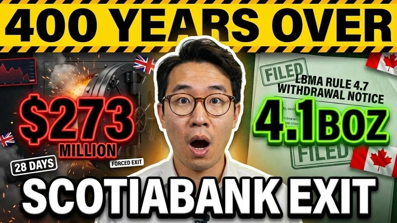 SCOTIABANK MELTDOWN $273 Silver Historic Exit I Have LBMA Filing ScotiaMocatta Closing