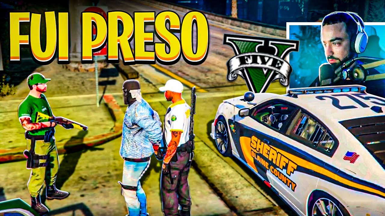 BRINQUEI DEMAIS E ACABEI PRESO | GTA RP