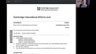 CIE 9708 Economics AS Paper 2-Oct/Nov Exam Fully solved!