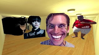 Wednesday, Jerma, Maxwell The Cat And Skibidi bop yes yes yes Nextbot Gmod