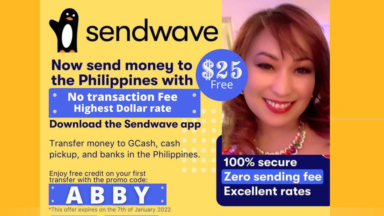 Send Money to your Love ones in the Philippines using SENDWAVE and get $25  more