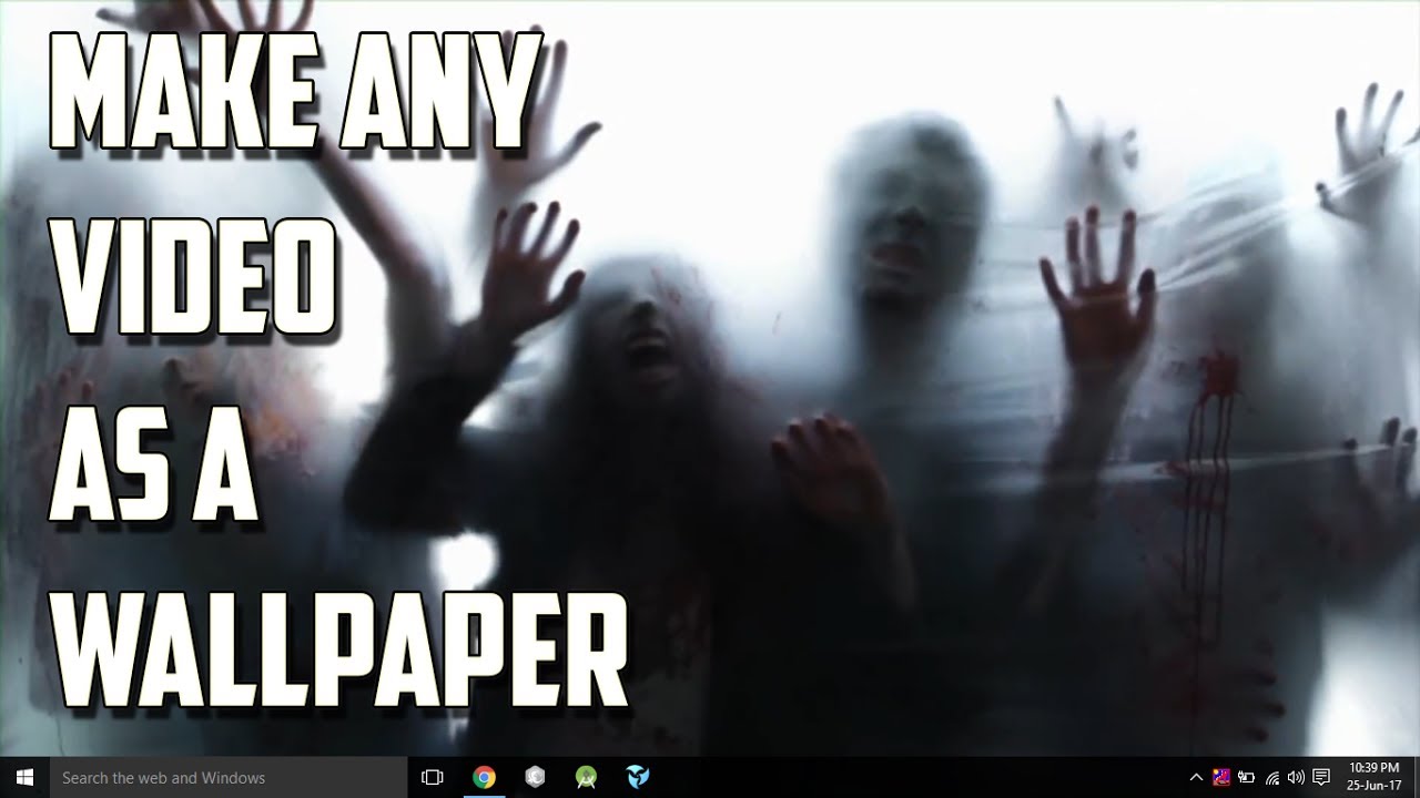  Video  Wallpaper  for PC  Laptop  in any Windows Easy Steps 