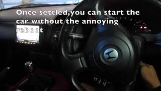 Head Unit Timer Delay To Avoid Annoying Reboot In Honda S2000
