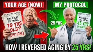 My Biological Age is 45 (At 70 Years Old). Here is My Protocol.