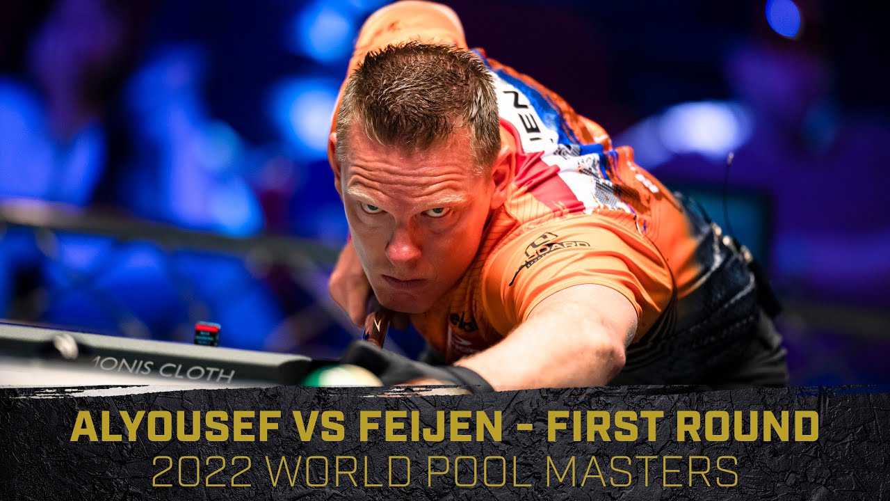 Abdullah Alyousef vs Niels Feijen | Round One | 2022 World Pool Masters