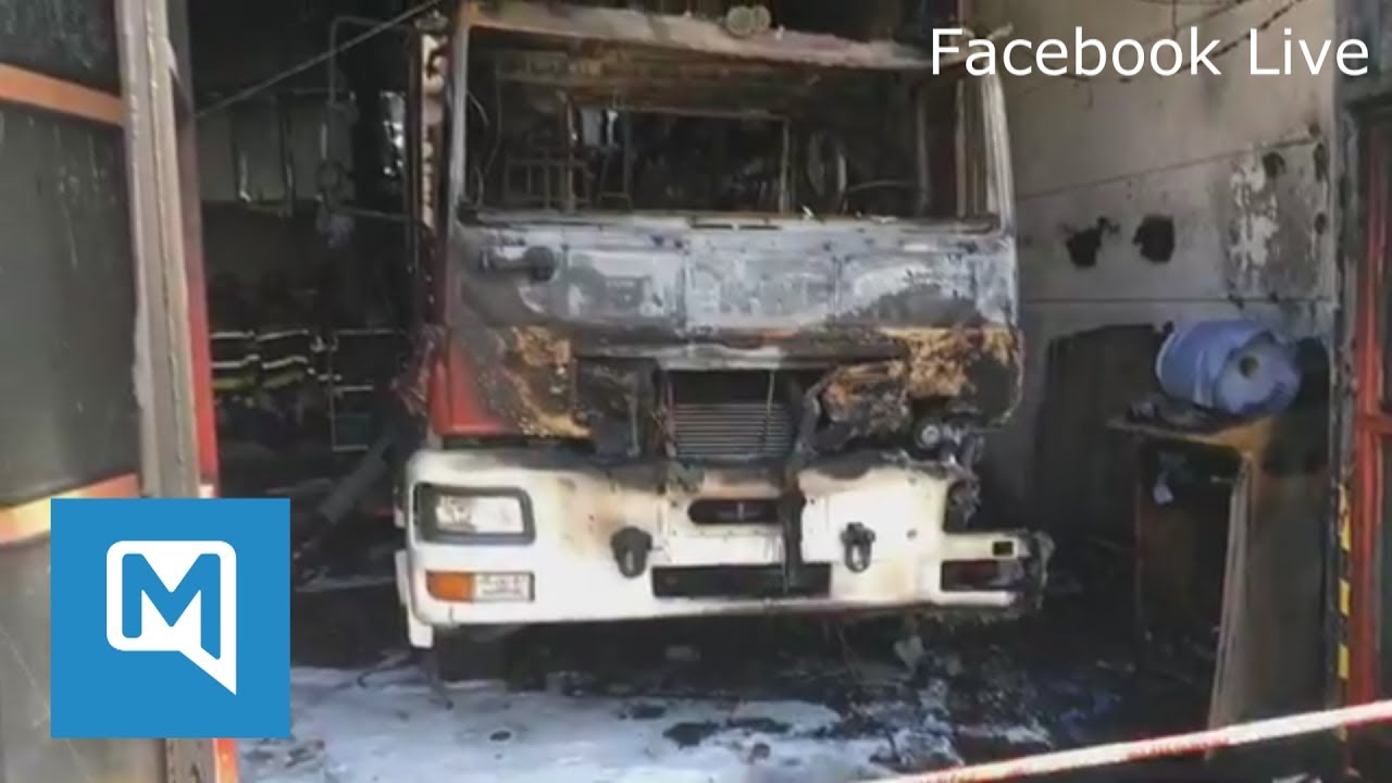 Millionenschaden: Feuerwache in Freimann brennt aus