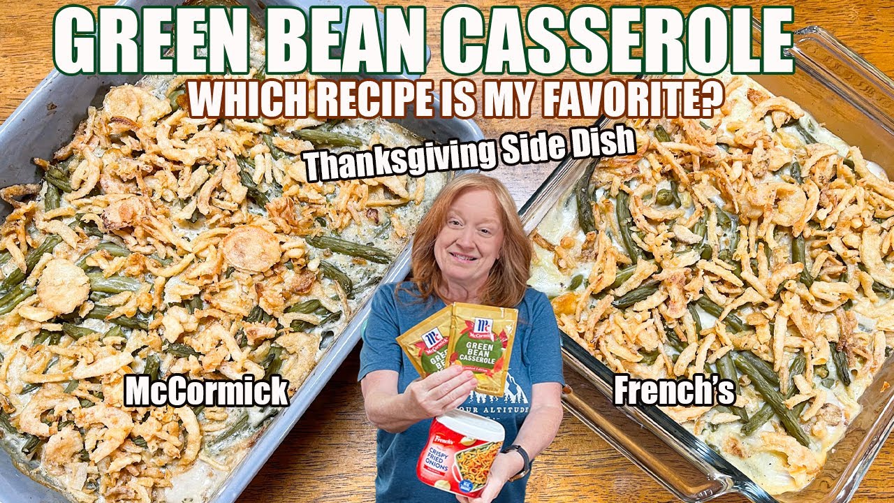 ЗАПЕКАНКА ИЗ ЗЕЛЕНОЙ ФАСОЛЬЮ: Рецепты Маккормика и Френча. ОДИН ЛУЧШЕ. Гарнир на День благодарения