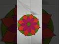 DIY flower Rangoli🌹🌟 #handmade #fyp #diycrafts #rangoli #art #shorts #handmadecraft