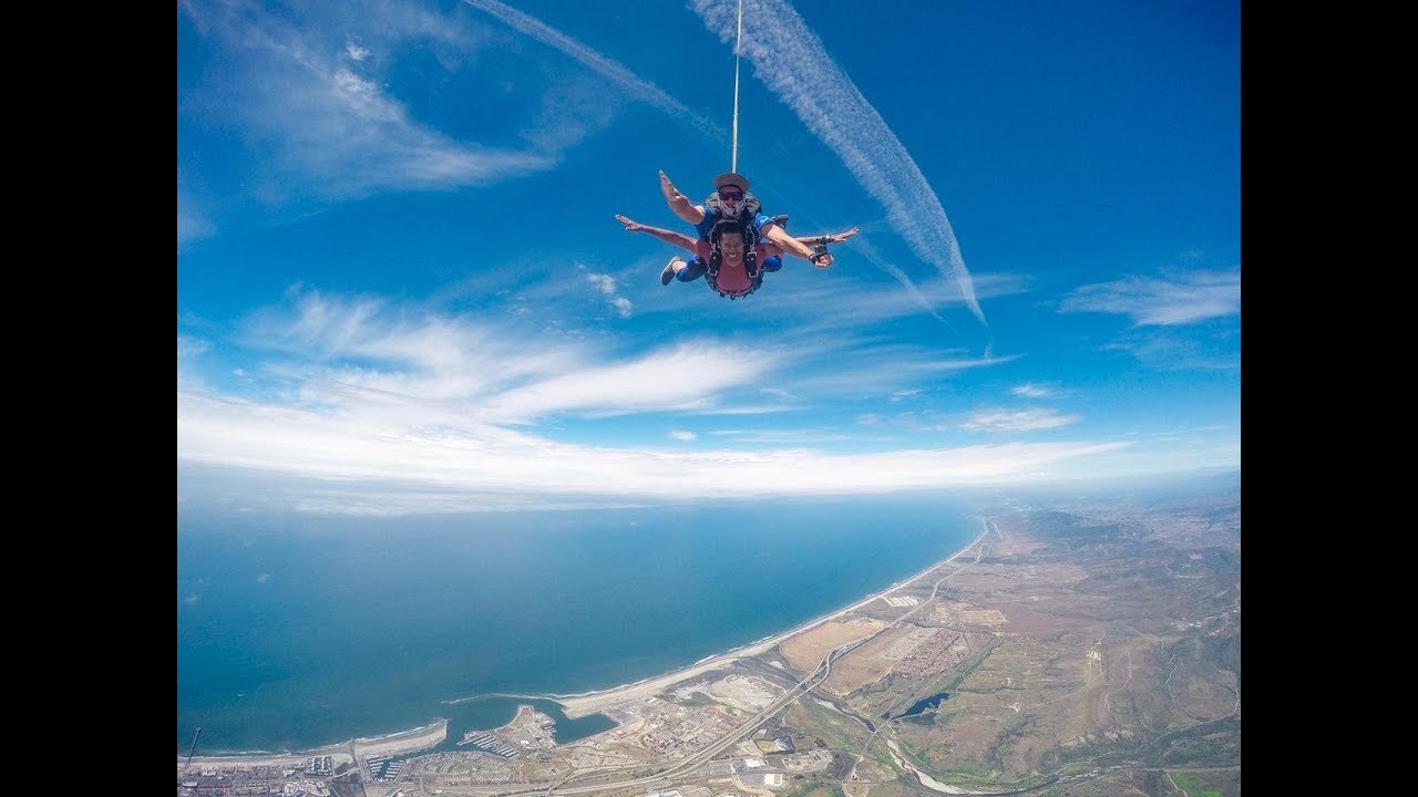 Sky Diving 13,000 feet GoJump Oceanside San Diego 2019 YouTube