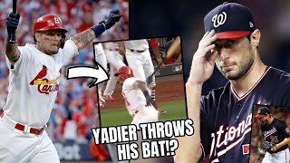 Yadier molina throws bat and flips at other team? max scherzer saves
nationals, rays (mlb playoffs 2019 baseball today) #mlbrecap #fuzzy
#ad use code...