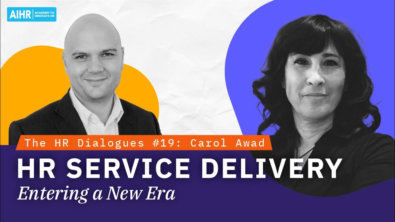 The HR Dialogues  19  HR Service Delivery Entering a New Era