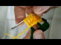 Stylish n beautiful crochet flower petals design video tutorial for beginners