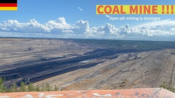 Huge coal mine in Germany