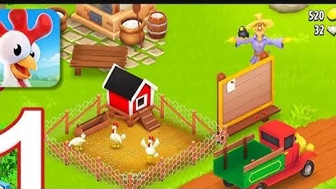 Hay Day |Gameplay walkthrough part 1|Tulorial ( ios, Android)