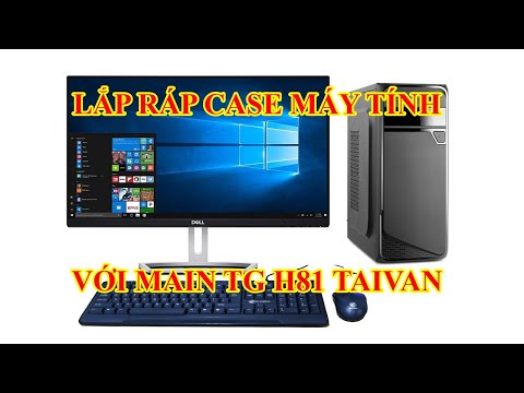 Video Lắp đặt case có main TG H81 (115) - youtube