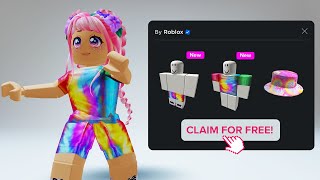 FREE ROBLOX ITEMS! HOW TO GET TIE-DYE SHIRT AND PANTS TAI VERDE IN ROBLOX! screenshot 4