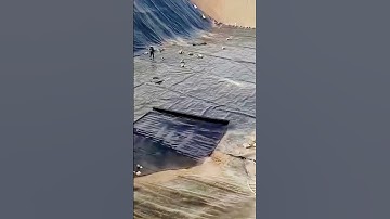 The biggest pool liner installation you